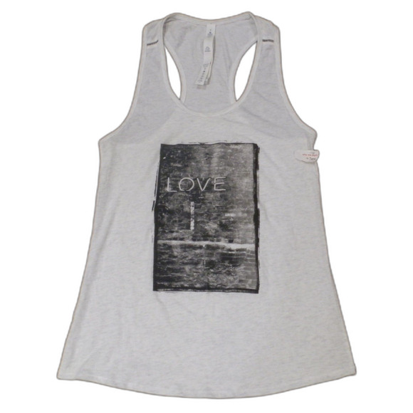 Lululemon Athletica Love White Superb Tank Top Women's Size 6 NWT - Picture 1 of 3